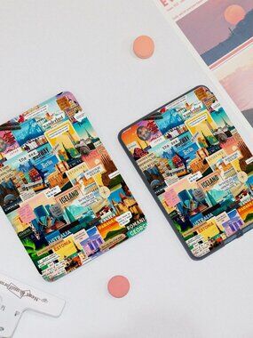 Travel Destination Collage Kindle Case-Paperwhite 10